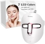 EVFOFO Red Light Therapy Mask for Face, Led Face Mask Light Therapy,7-1 Colors LED Facial Skin Care Mask