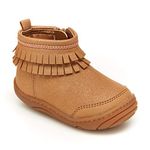 Stride Rite unisex-child TG002501 Bianca Boot Brown Size: 5 Little Kid