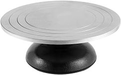 HOIGON 12 Inches Heavy Duty All Metal Pottery Banding Wheel, Sculpting Wheel Turntable, Pottery Sculpting Wheel for Ceramics, Pottery, Floral Arranging, Model-Making, Clay