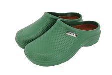 Town & Country Clogs Mens/Womens Ladies/Gents Green Gardening Super Soft Clogs/Cloggies Lightweight, Cushioned. Size 6 UK