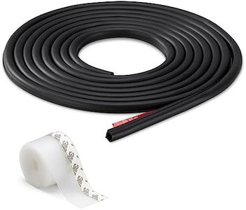 Navaris Guarnizione Finestra - Set Paraspifferi Finestre e Guarnizione Porta - Autoadesivo contro Rumore e Polvere - Paraspifferi Porta Isolante