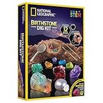 NATIONAL GEOGRAPHIC Dig Kit – Dig Up Real Gems and Birthstones, STEM Science & Educational Toys make Great Kids Activities