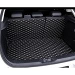 AutoZing 7D Luxury Car Trunk Mat/Dicky/Boot Mat for Maruti Suzuki Invicto (Model Year 2023 Onwards)|Full Dicky Coverage | PU Leatherrete | 7 Layer Protection | Anti Skid |Car Accessories -Black