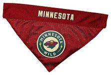 NHL MINNESOTA WILD BANDANA for DOGS & CATS, Small/Medium. - Cute & Stylish Bandana! The Perfect HOCKEY FAN Scarf Bandana, great for Birthdays or any Party!