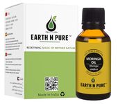 Earth N Pure Moringa Oil Cold Pressed, Natural and Therapeutic Grade 30 ml