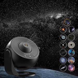Star Projector,Galaxy Projector for Bedroom,HD Image Starry Sky Night Light with 4K Replaceable 13 Film Discs,360° Rotating,Timed Planetarium Projector for Kids,Home Theater,Ceiling,Room Decoration
