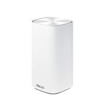 ASUS Zenwifi mini CD6 AC1500 Whole-Home Mesh WiFi System – Coverage up to 5,000 Sq. ft. / 5+ rooms, life-time free network security & parental controls, 3 steps easy setup, 3 SSIDs 2 pack, white