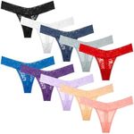 Pmrxi Pack 10 Lace Thong for Women 