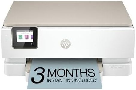 HP ENVY Inspire 7255e Wireless Color Thermal Inkjet Printer, Print, scan, copy, Easy setup,Mobile printing, Best-for-home, 3 month Instant Ink trial included
