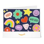 Amazon.ca Gift Card - Print - Happy Birthday Stickers (Print at Home)