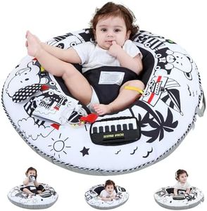 Lovvie & Joy Baby Seat and Play Activity Center Ring,Soft Infant Seats for Sitting Up Chair 0-6 Months Newborns and Older Babies with Toys for Early Sensory Exploration and Motor Skill Development