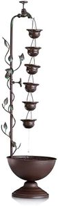 Alpine MAZ254 - Fuente de Suelo con 6 Capas para Colgar Tazas, 96,5 cm
