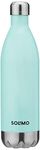 Amazon Brand - Solimo Stainless Steel Insulated 24 Hours Hot or Cold Bottle Flask, 1000 ml, Deep Blue