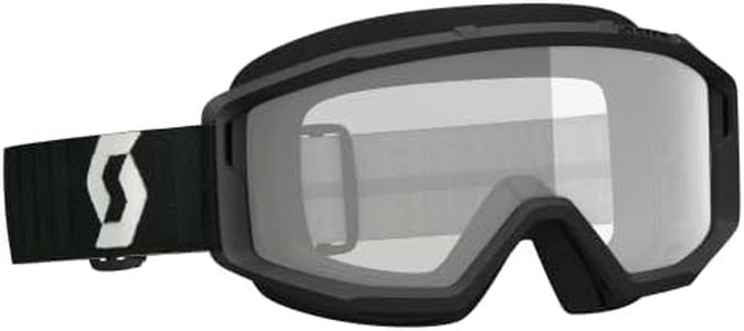 SCOTT 278598-1001043 Primal Clear Goggle, Black/Grey with Clear Lens