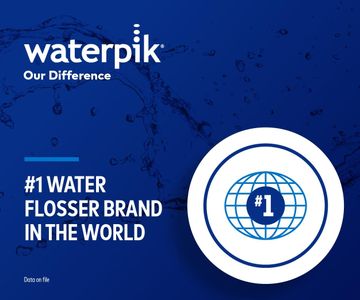 Waterpik Cordless Water Flosser – White Portable Oral Irrigator