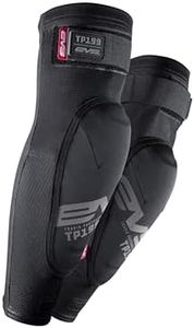 EVS Sports TP199 Elbow Gaurd | BMX, MTB & Motocross Protection | Impact-Resistant | Lightweight & Breathable | Blackout | Small / Medium