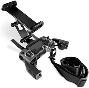 Tineer Remote Control Extended Front Holder Bracket for DJI Mavic 2 Pro Zoom/Mavic Mini/Mavic Air/Spark Drone, Support 4.6-11Inches Front Holder for Phone Tablet Mount Clip