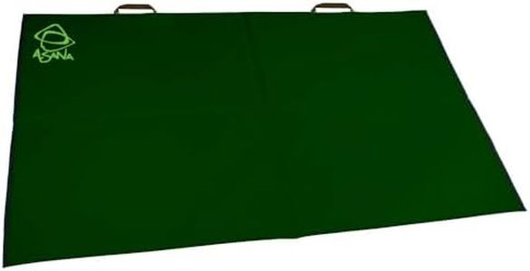 Asana VersaPad - Revolutionary Supplemental Bouldering Crash Pad - Sit Start Bouldering Mat, Climbing Crash Pad Gap Cover, Sport Mat & Essential Bouldering Gear (Open - 74" x 44" x 1") (Green)