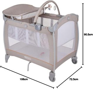 Graco Contour Electra Travel Cot – Portable Baby Playpen & Sleeper
