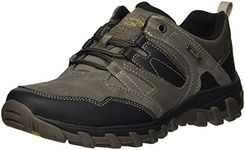 ROCKPORT Men's Cold Spring Plus Low Tie Hiking Shoe, Breen, 10 US