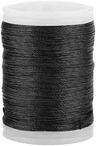 Bow String Serving Thread,120m Durable Nylon Archery Bowstring Serving for Bowstring Archery Supplies(Black)