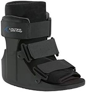 United Ortho USA14013 Short Cam Walker Fracture Boot, Small, Black