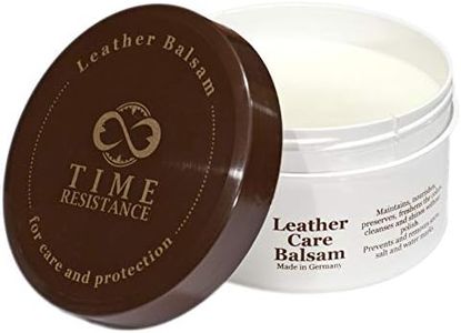Time Resistance Crema Hidratante para Artículos de Cuero - Tratamiento Renovador y Protector, Ideal para Zapatos, Chaquetas, Coches, Muebles y Más - 250ml (8.4oz)