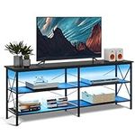 WLIVE TV Stand for 65 70 inch TV wi