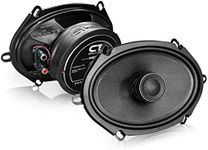 CT Sounds Meso 5x7 300 Watt 2-Way Premium Coaxial Car Speakers, Pair