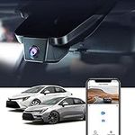 Fitcamx 4K Dash Cam Suitable for 2023 2024 Toyota Corolla LE SE XLE XSE Hybrid Hatchback, Integrated OEM Look, 2160P UHD Video WDR, Built-in WiFi & APP, Loop Recording G-Sensor, Plug & Play, 64GB Card