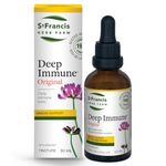 St. Francis Herb Farm Deep Immune® Original Tincture – Natural Immunity Booster - Helps Prevent or Limit Colds, Flu and Respiratory Infections – Organic Herbs, Non GMO, Vegan, Dairy Free –– 50 mL