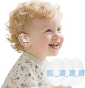 KOMIDK Baby Ear Covers for Bath(50PCS) Kids Ear Covers for Swimming Waterproof Ear Protection Plugs for Newborn Shower Swimming Kidsand Other Water Sports