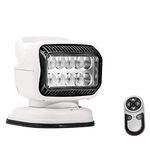 GOLIGHT 79004GT, LED Spotlight w/Wireless Handheld Remote, White
