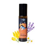 Alloroma Pillow Peace Sleep Roll On for Deep Sleep, Insomnia Aid, Stress & Anxiety Relief, and Improves Sleep Quality, 100% Natural & Organic Lavender Oil Blend - 10ml