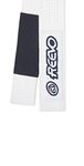 Reevo Brazilian Jiu Jitsu Belts - Cotton BJJ Rank Belt with Ranking Sleeve Sewn, Includes 8 Rows of Stitching (White, A2)