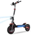 iScooter Electric Scooter Adults, 1000W Motor Up to 28 MPH Top Speed & 40 Miles Long Range E-Scooter, 11" Off-Road Pneumatic Tire Scooters for Adults with Double Braking Systems, Dual Suspensions