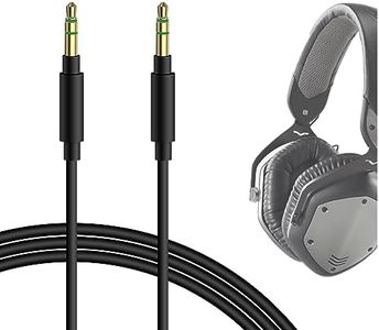 Geekria QuickFit Audio Câble Compatible avec Master & Dynamic MG20, V-Moda, TREBLAB, SMS Audio, Koss, HiFiMAN, Grado, Ghostek Casque, 3.5mm Ordon Stéréo de Remplacement (1,2m)
