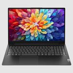 Lenovo V15 Thin & Light Laptop, 15.6" FHD Display, Intel Core i5 12th Gen (1235U), 16GB DDR4 RAM, 512GB SSD, Webcam, HDMI, Wi-Fi-6, Windows 11, Intel Iris Xe Graphics, Black,1 Year Brand Warranty