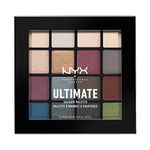 Nyx Professional Makeup Ultimate Shadow Palette, Smoky and Highlight, 13.3g