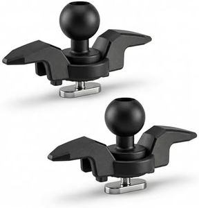 EDSRDPLT 2PCS Kayak Line Cleat with 1inch Ball for Kayak Track Mount, Kayak Accessories, Kayak Anchor Cleat Mount