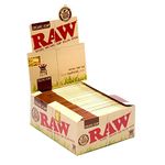 50 x Books of Raw Organic Natural Hemp King Size Slim Rolling Paper Cigarette Papers