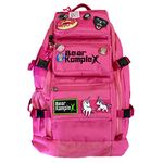 Bear KompleX Military 3 day Tactical Rucksack for hiking, hunting, fitness, camping, and outdoors. 1000D nylon backpack - Parent (Pink)