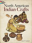 North American Indian Crafts (Dover Coloring Books) by Peter F. Copeland (2013-04-17)