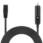 10-FT Mini Fridge DC Power Cable, Portable Car Cooler DC Charging Cable, Replacement 21V DC Charger Cable for Car Cooler Box/Car Mini Fridge Mobicool NFA