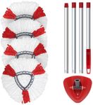 Spin Mop Head Replacement Set Compa