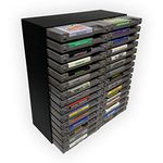 R2D3 Rack display for Nintendo Entertainment System (NES) games (Holds 30 games NOT sleeved) (Open Back)