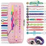 Fairy Maker Friendship Bracelet Making Kit, Arts and Crafts for Ages 7 8 9 10 11 12 Year Old, Birthday DIY Bracelet Making Present Christmas Gifts Ideas for Girls Travel Activity Set