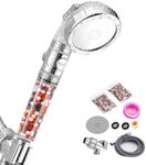 Kindred Home RV Handheld Showerhead High Pressure - Water-Saving, with Filter and On Off Button, Hose Included