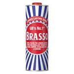 Brasso Metal Polish 1 Litre Polishing Tool for Brass, Copper & Stainless Steel