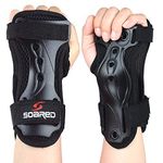 Soared Wrist Guards Wrist Pads Protective Gear Hand Pads for Snowboard Roller Skating Skiing Scooter Adults Womens Mens Kids